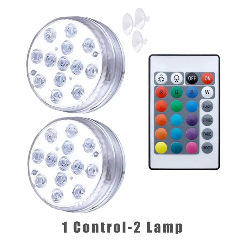 13-LED Submersible Light – Light Up Water, Elevate the Mood